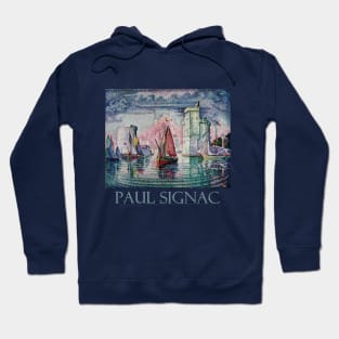 The Port of La Rochelle by Paul Signac Hoodie